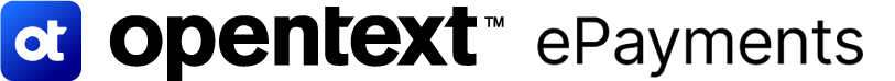 OpenText ePayments logo